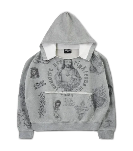 Werighteouss Righteous “God’s Favorite” Distressed Hoodie