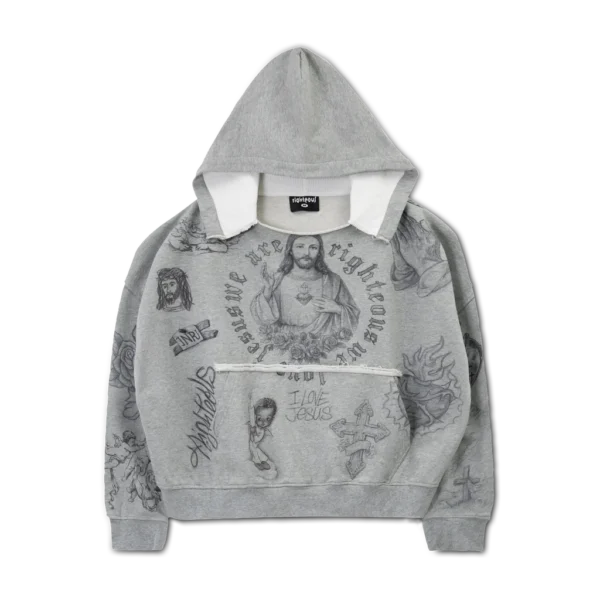 Werighteouss Righteous “God’s Favorite” Distressed Hoodie
