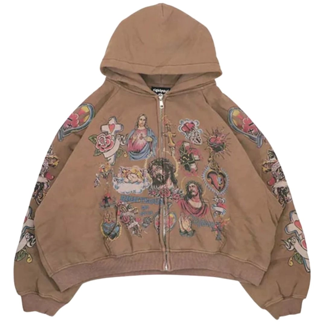Werighteouss Righteous Risen King Zip Up Werighteouss Righteous Risen King Zip Up