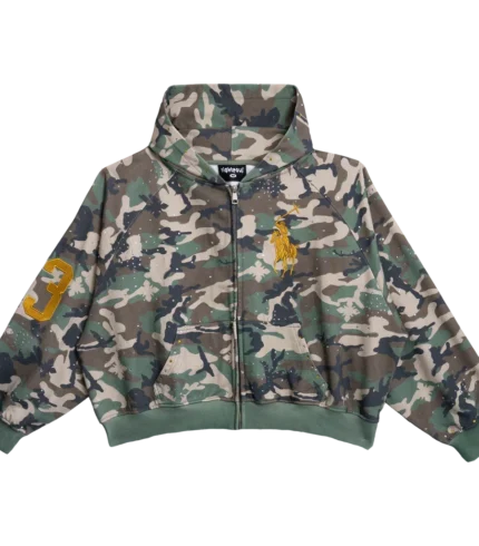 Werighyeouss Righteous “Shield of Faith” Camo Zip Up