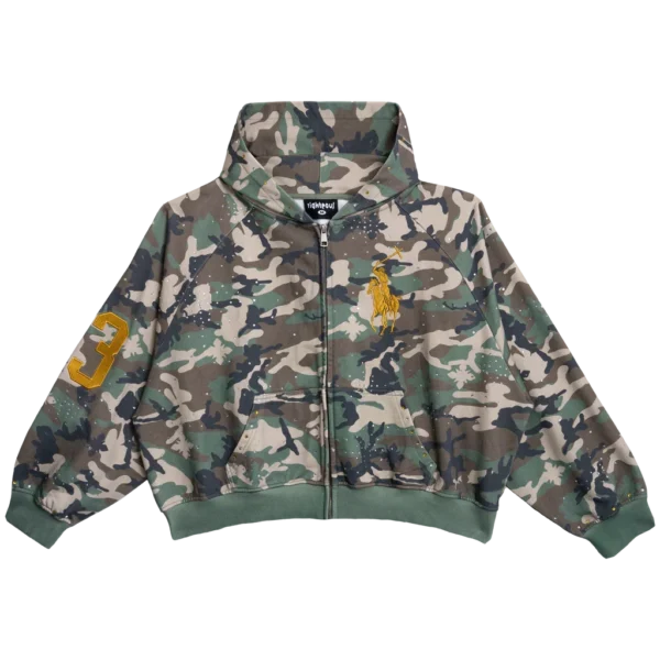 Werighyeouss Righteous “Shield of Faith” Camo Zip Up