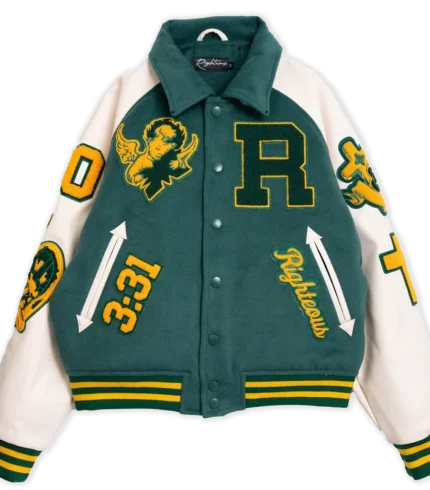 Werighyeouss Righteous “Armor of Faith” Varsity Jacket