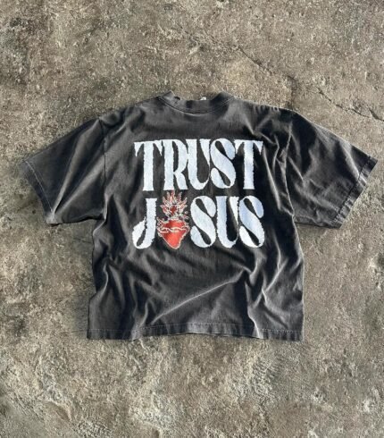 Werighyeouss Righteous Trust Jesus” Tees Black
